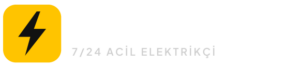 7/24 Elektrik Ustası beyaz logo