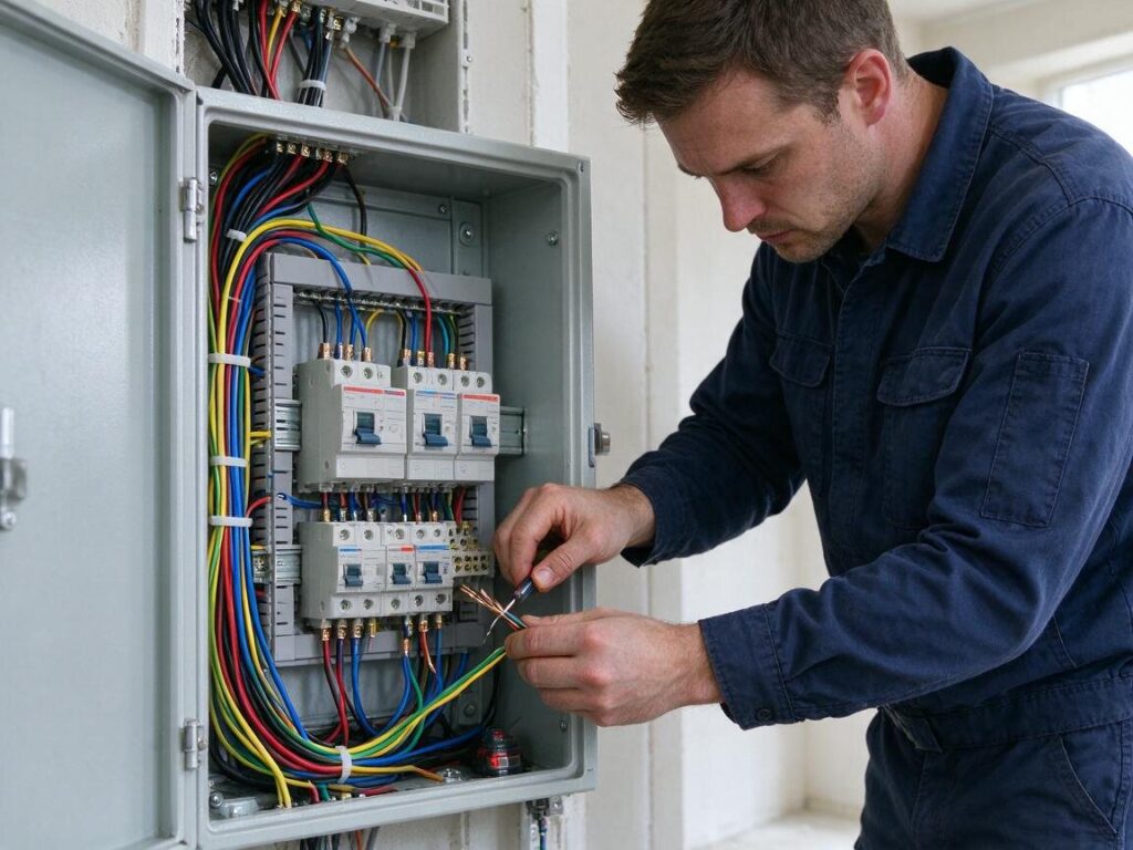 Sigorta ve elektrik panosu montajı